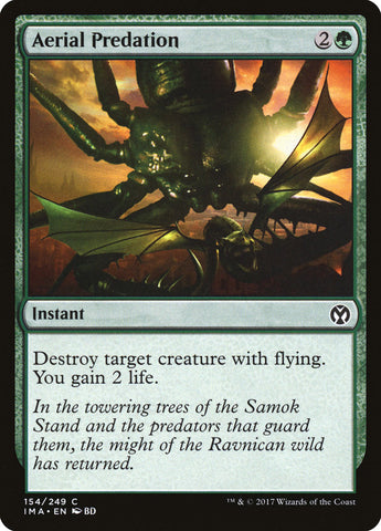 Aerial Predation [Iconic Masters] Magic: The Gathering