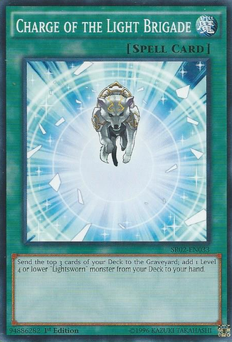 Charge of the Light Brigade [SR02-EN033] Common Yu-Gi-Oh!