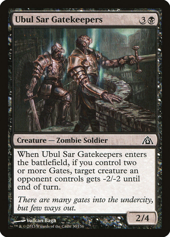 Ubul Sar Gatekeepers [Dragon's Maze] Magic: The Gathering