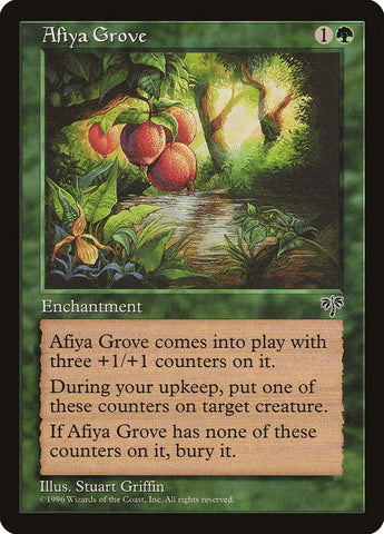 Afiya Grove [Mirage] Magic: The Gathering