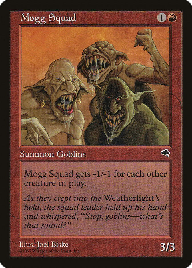 Mogg Squad [Tempest] Magic: The Gathering