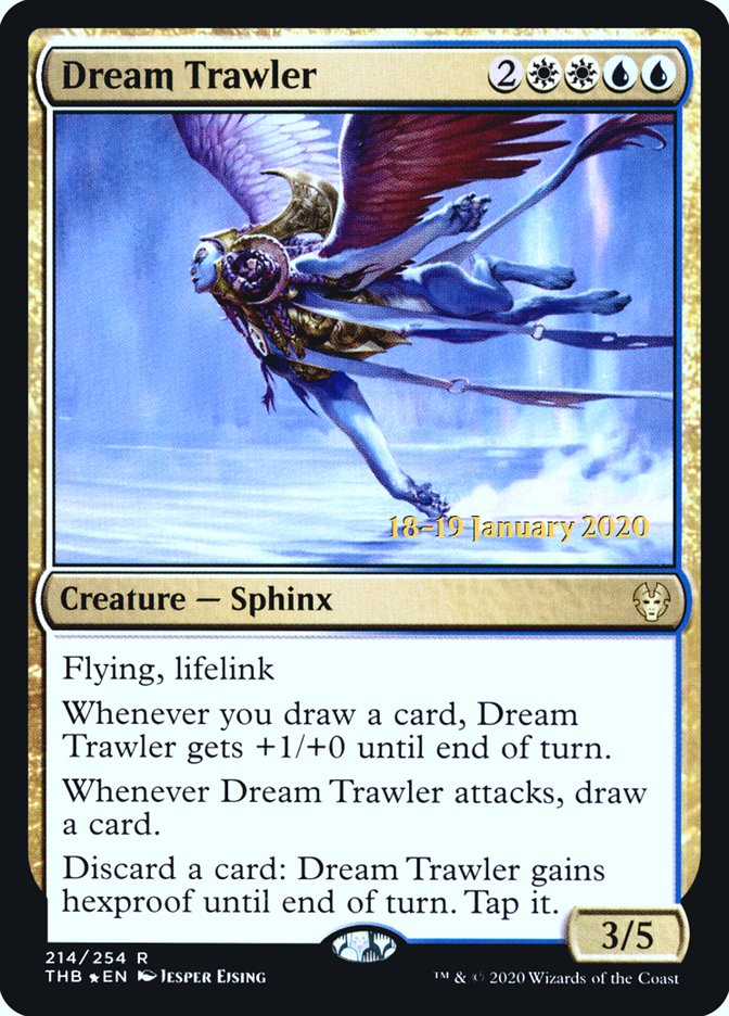 Dream Trawler [Theros Beyond Death Prerelease Promos] Magic: The Gathering
