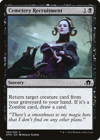 Cemetery Recruitment [Eldritch Moon] Magic: The Gathering