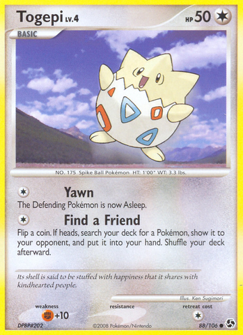 Togepi (88/106) [Diamond & Pearl: Great Encounters] Pokémon