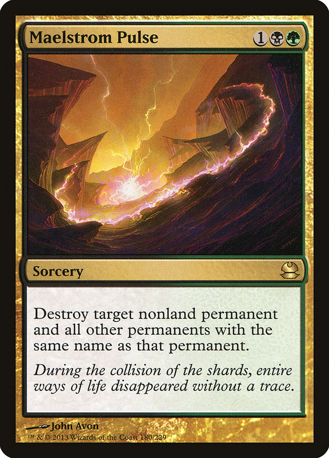Maelstrom Pulse [Modern Masters] Magic: The Gathering