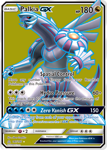 Palkia GX (147/156) [Sun & Moon: Ultra Prism] Pokémon