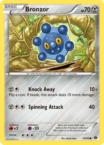 Bronzor (75/99) [Black & White: Next Destinies] Pokémon