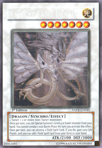 Ancient Fairy Dragon [ANPR-EN040] Ghost Rare Yu-Gi-Oh!