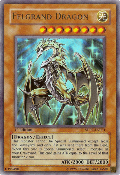 Felgrand Dragon [SDRL-EN001] Ultra Rare Yu-Gi-Oh!
