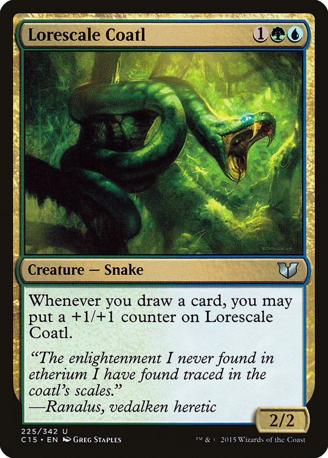 Lorescale Coatl [Commander 2015] Magic: The Gathering