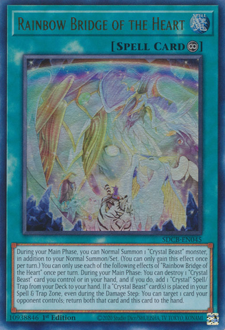 Rainbow Bridge of the Heart [SDCB-EN045] Ultra Rare Yu-Gi-Oh!