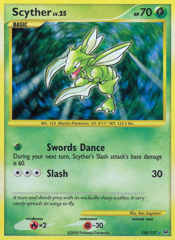 Scyther (130/127) [Platinum: Base Set] Pokémon