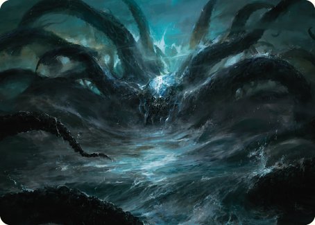 The Watcher in the Water Art Card [The Lord of the Rings: Tales of Middle-earth Art Series] Magic: The Gathering