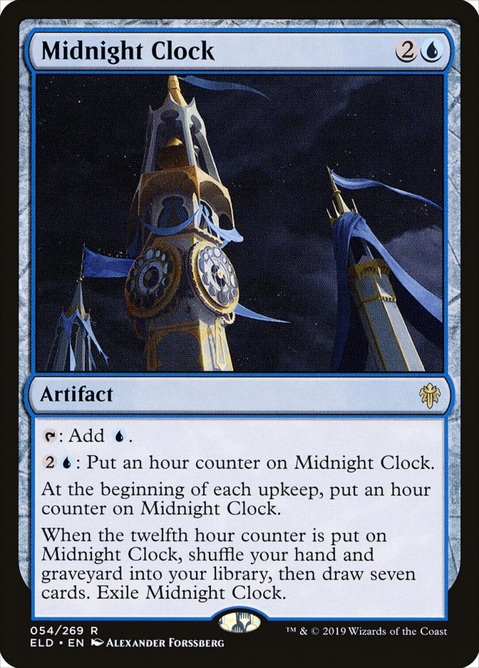 Midnight Clock [Throne of Eldraine] Magic: The Gathering
