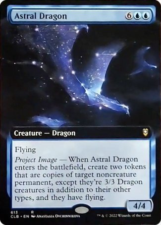 Astral Dragon (Extended Art) [Commander Legends: Battle for Baldur's Gate] Magic: The Gathering