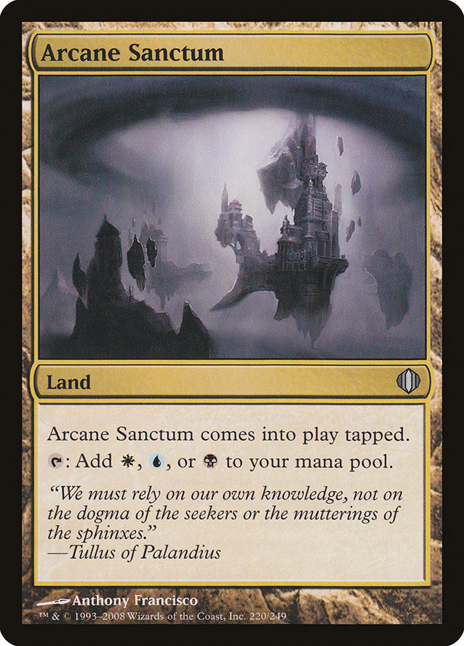 Arcane Sanctum [Shards of Alara] Magic: The Gathering