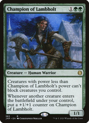 Champion of Lambholt [Jumpstart] Magic: The Gathering