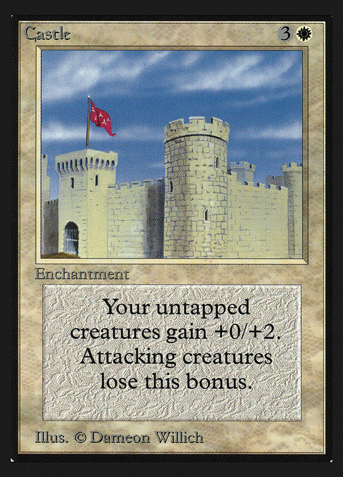 Castle [International Collectors' Edition] Magic: The Gathering