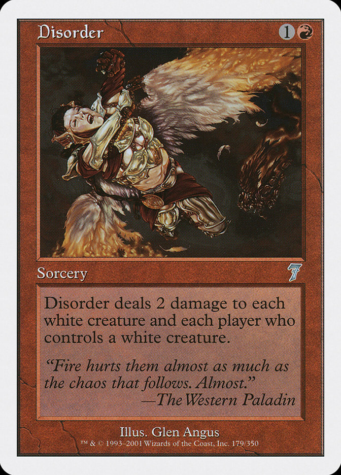Disorder [Seventh Edition] Magic: The Gathering