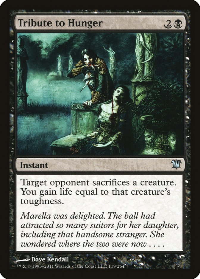 Tribute to Hunger [Innistrad] Magic: The Gathering