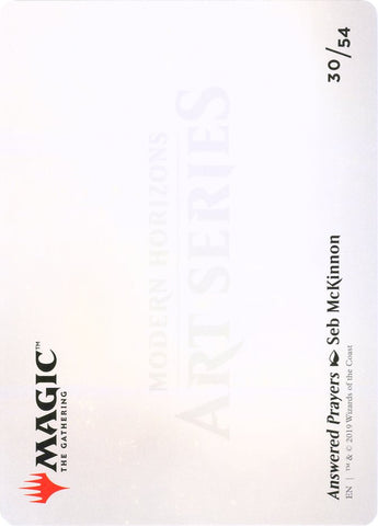 Answered Prayers // Answered Prayers [Modern Horizons Art Series] Magic: The Gathering