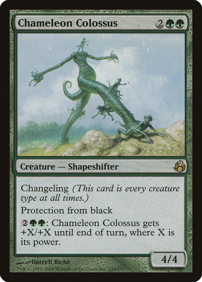 Chameleon Colossus [Morningtide] Magic: The Gathering