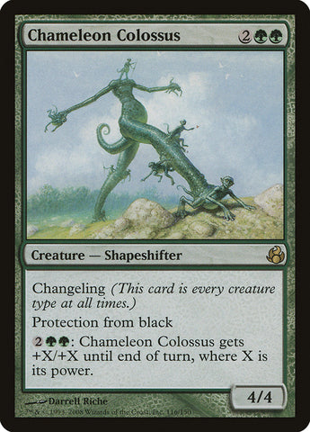 Chameleon Colossus [Morningtide] Magic: The Gathering