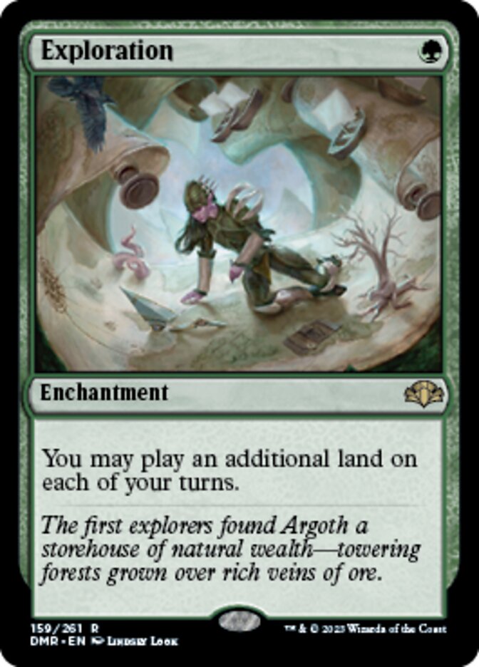 Exploration [Dominaria Remastered] Magic: The Gathering