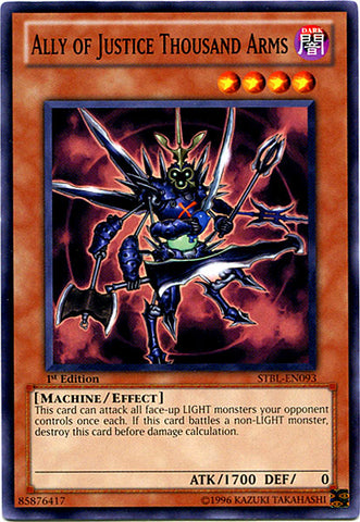 Ally of Justice Thousand Arms [STBL-EN093] Common Yu-Gi-Oh!