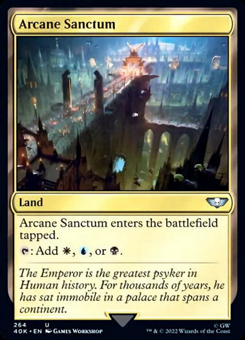 Arcane Sanctum [Warhammer 40,000] Magic: The Gathering