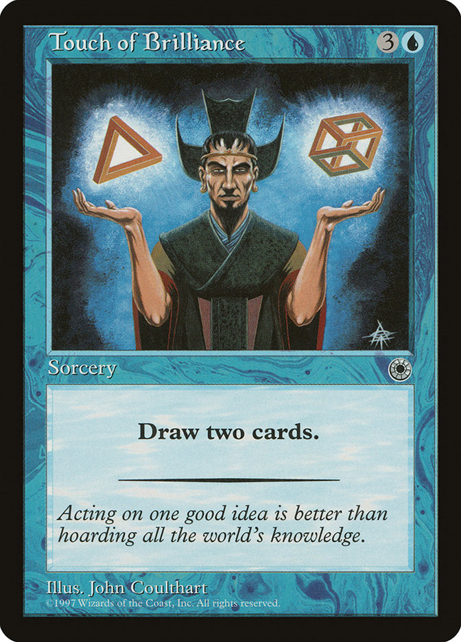 Touch of Brilliance [Portal] Magic: The Gathering