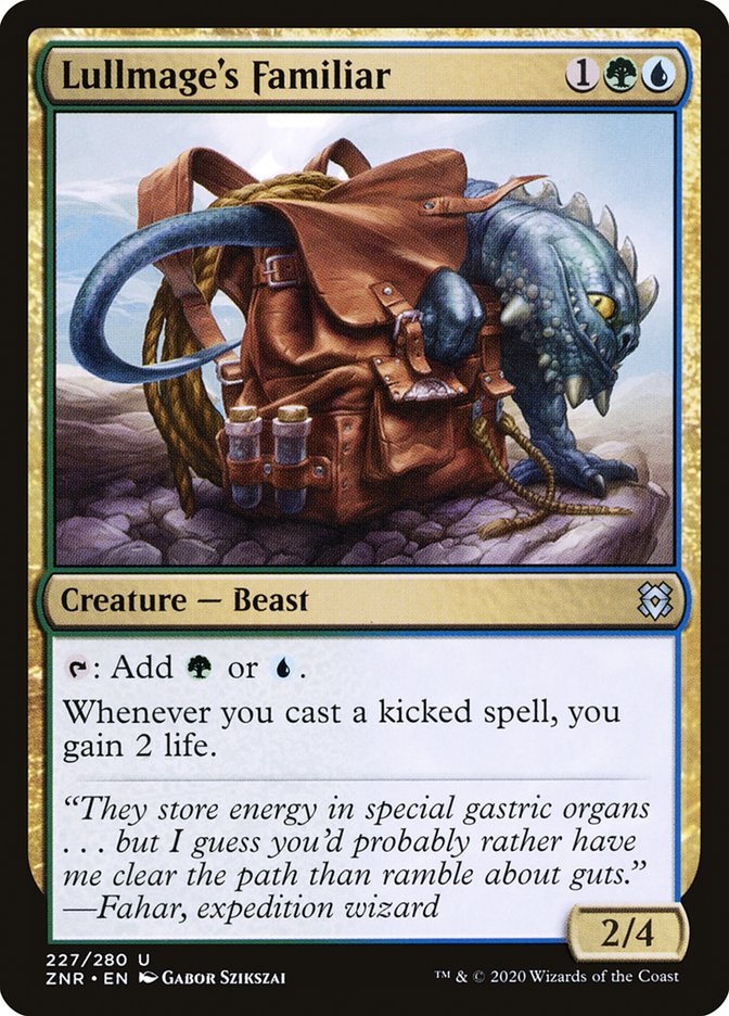 Lullmage's Familiar [Zendikar Rising] Magic: The Gathering