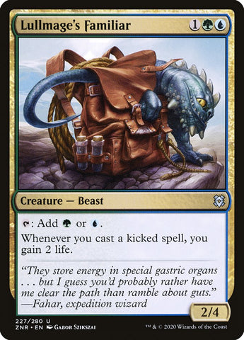 Lullmage's Familiar [Zendikar Rising] Magic: The Gathering