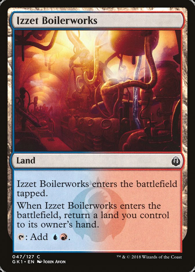 Izzet Boilerworks [Guilds of Ravnica Guild Kit] Magic: The Gathering