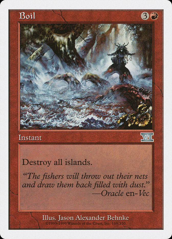 Boil [Classic Sixth Edition] Magic: The Gathering