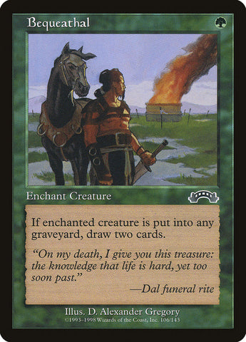 Bequeathal [Exodus] Magic: The Gathering