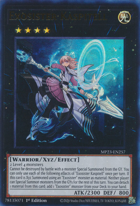 Exosister Kaspitell [MP23-EN257] Ultra Rare Yu-Gi-Oh!
