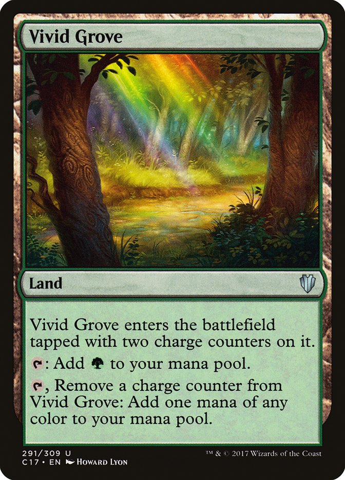 Vivid Grove [Commander 2017] Magic: The Gathering