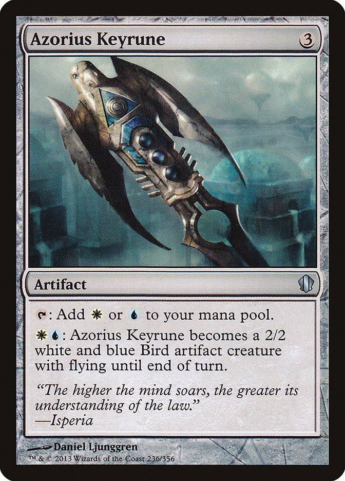Azorius Keyrune [Commander 2013] Magic: The Gathering