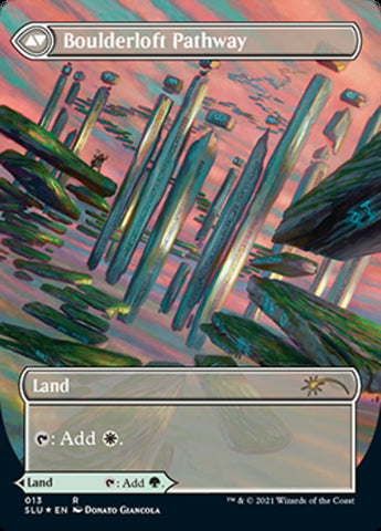 Branchloft Pathway // Boulderloft Pathway (Borderless) [Secret Lair: Ultimate Edition 2] Magic: The Gathering