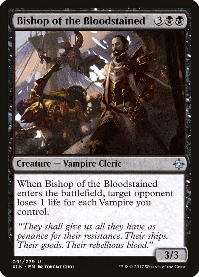 Bishop of the Bloodstained [Ixalan] Magic: The Gathering