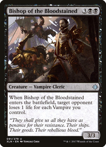 Bishop of the Bloodstained [Ixalan] Magic: The Gathering