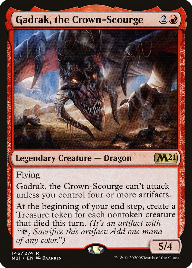 Gadrak, the Crown-Scourge [Core Set 2021] Magic: The Gathering