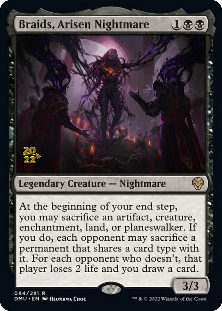 Braids, Arisen Nightmare [Dominaria United Prerelease Promos] Magic: The Gathering