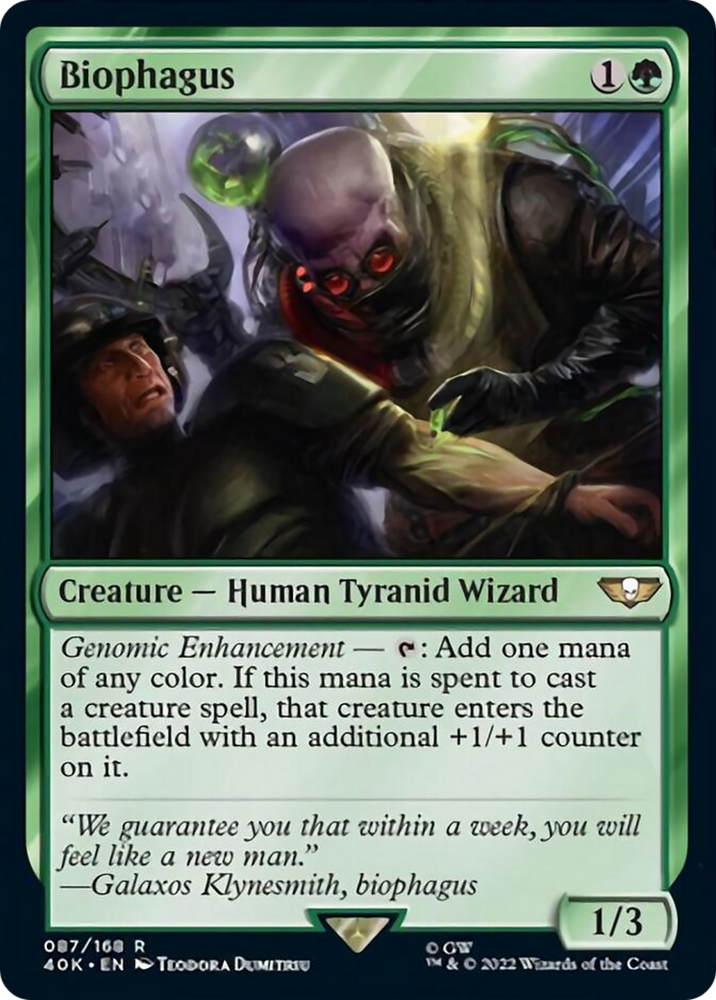 Biophagus [Warhammer 40,000] Magic: The Gathering