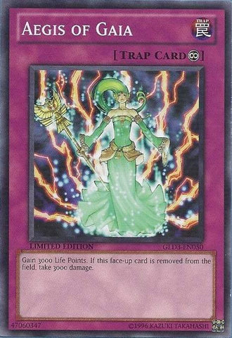 Aegis of Gaia [GLD3-EN050] Common Yu-Gi-Oh!