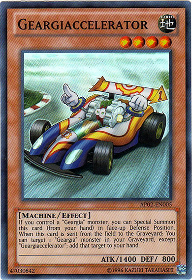 Geargiaccelerator [AP02-EN005] Super Rare Yu-Gi-Oh!
