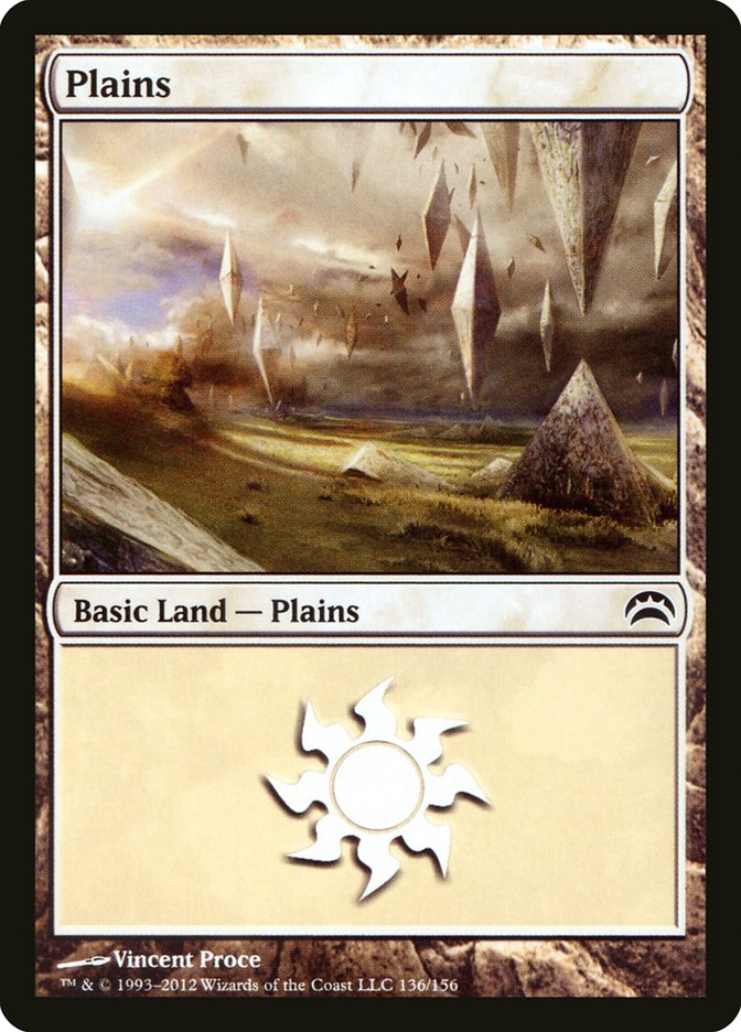 Plains (136) [Planechase 2012] Magic: The Gathering