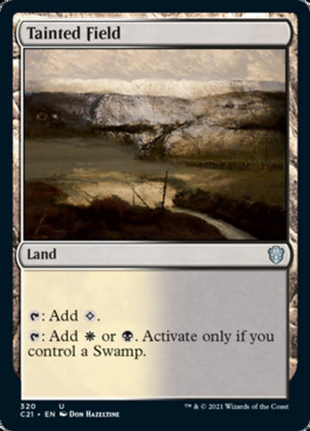 Tainted Field [Commander 2021] Magic: The Gathering