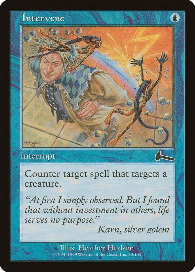 Intervene [Urza's Legacy] Magic: The Gathering